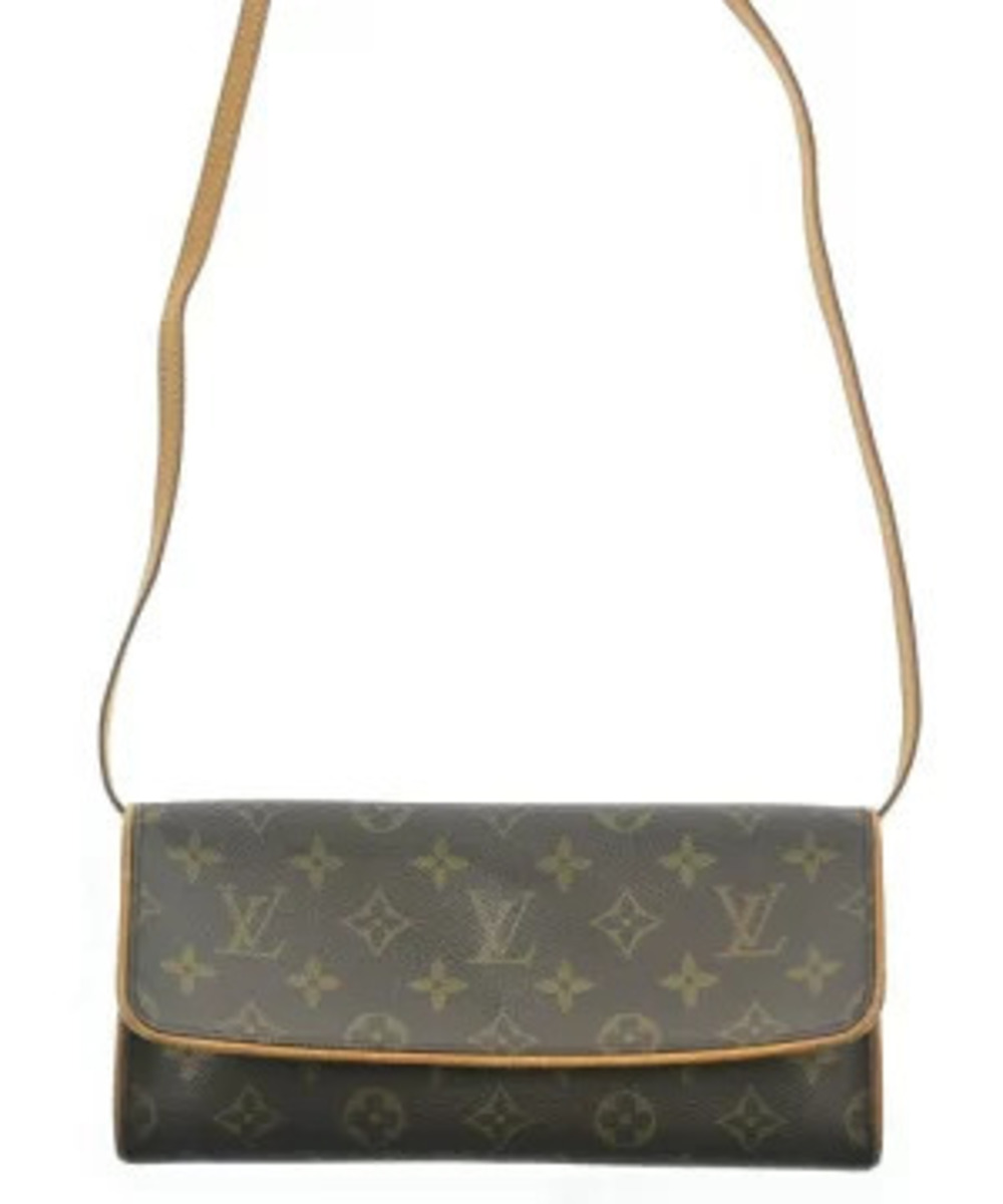 Louis Vuitton Shoulder Bag Brown All over